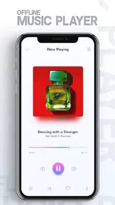 Offline Music Player android App screenshot 1