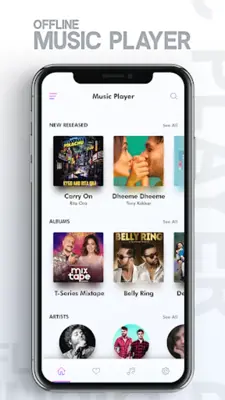 Offline Music Player android App screenshot 3